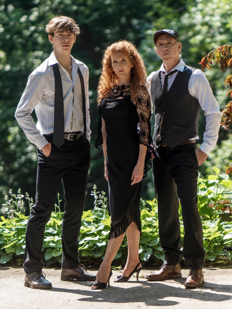 Roger's Family Portrait. The inspiration behind The Stand OUT! Guitar Lighting system